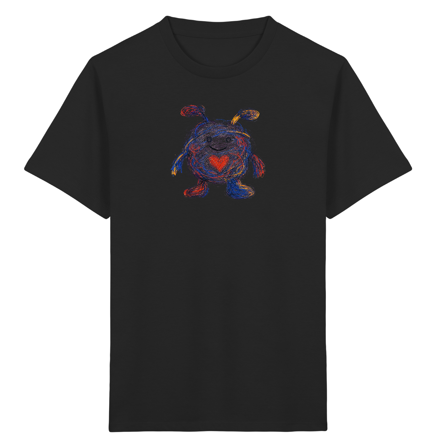 Herzknäuel Monster Kinder T-Shirt - Kinder Bio T-Shirt