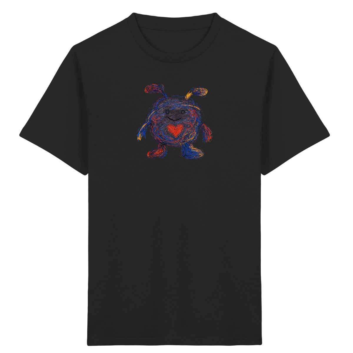 Herzknäuel Monster Kinder T-Shirt - Kinder Bio T-Shirt