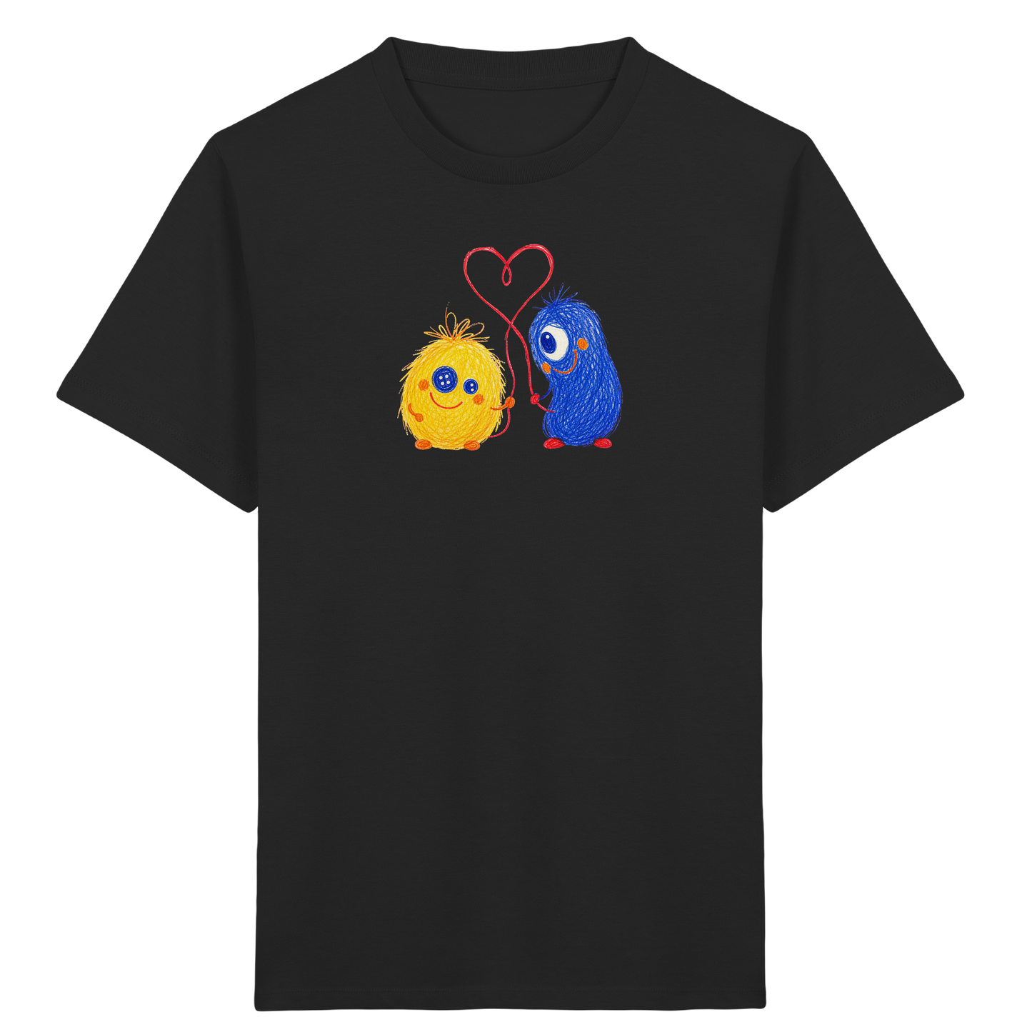 Freundschaftsfaden Monster T-Shirt - Kinder Bio T-Shirt