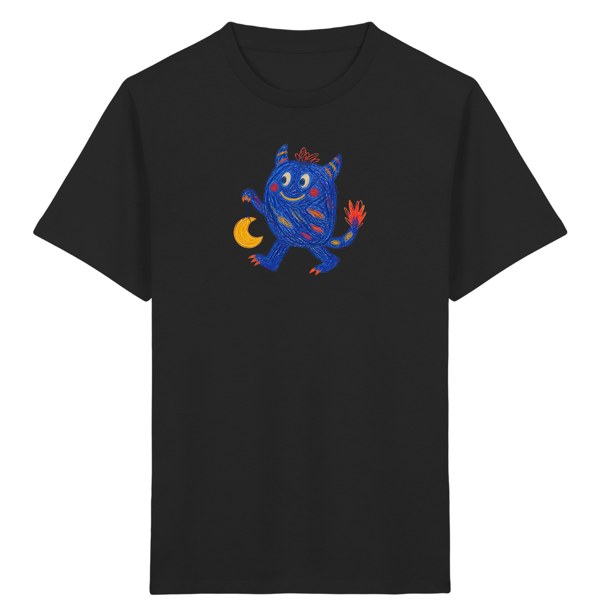 Mondlaterne Monster Kinder T-Shirt - Kinder Bio T-Shirt