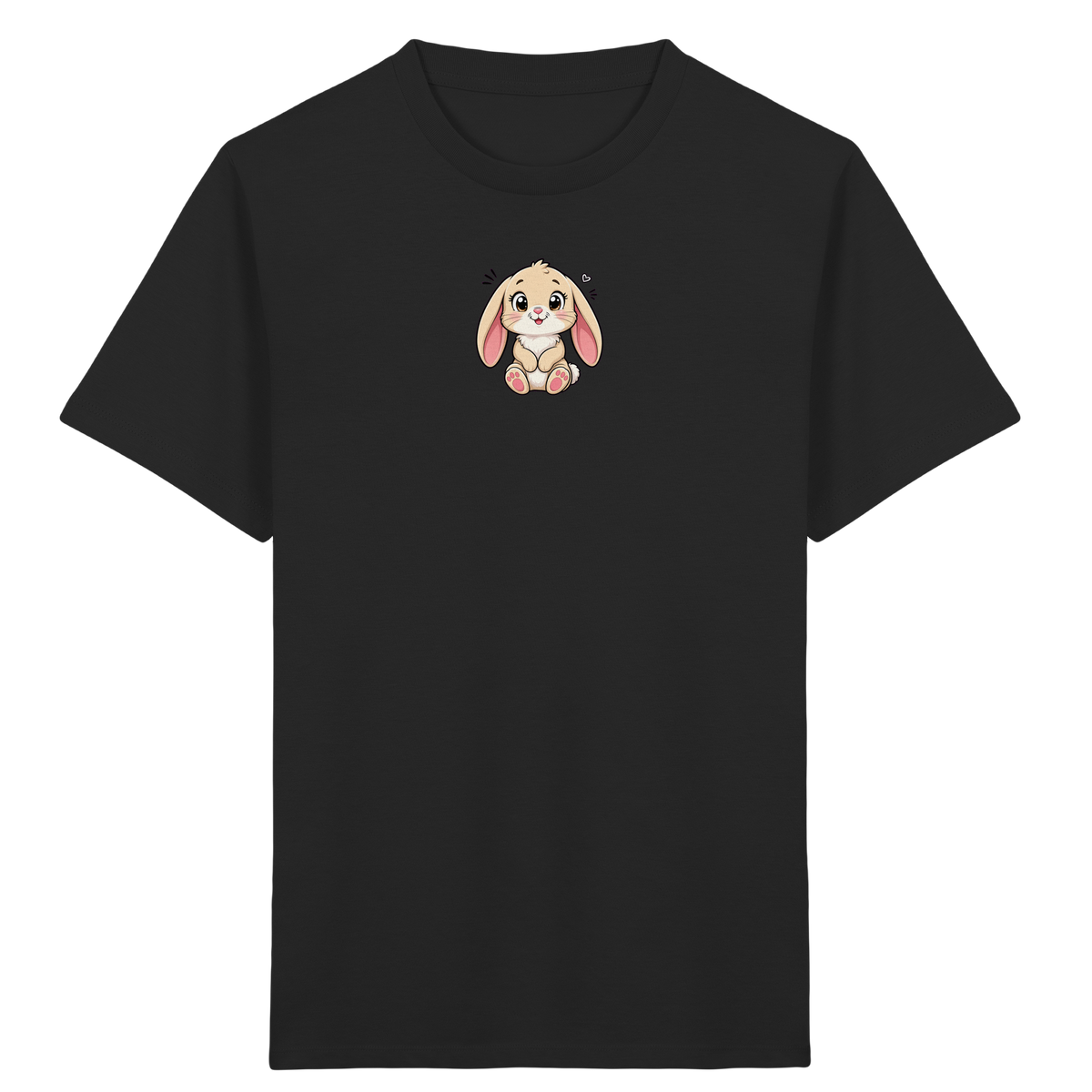Niedliches Häschen T-Shirt: Freundliche Pfoten - Kinder Bio T-Shirt