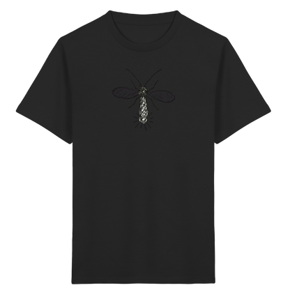 Glühwürmchen von oben - Kinder Bio T-Shirt Vorderseite
