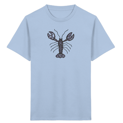 Hummer von oben gezeichnet - Kinder Bio T-Shirt