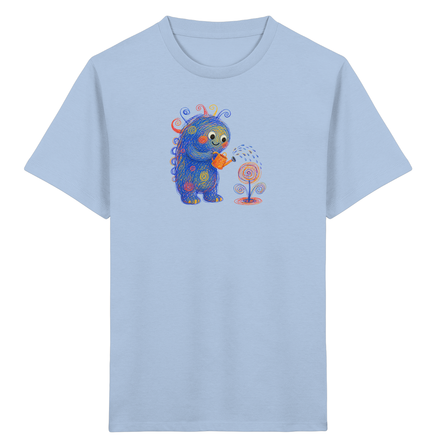 Kringelblume Monster Kinder T-Shirt - Kinder Bio T-Shirt