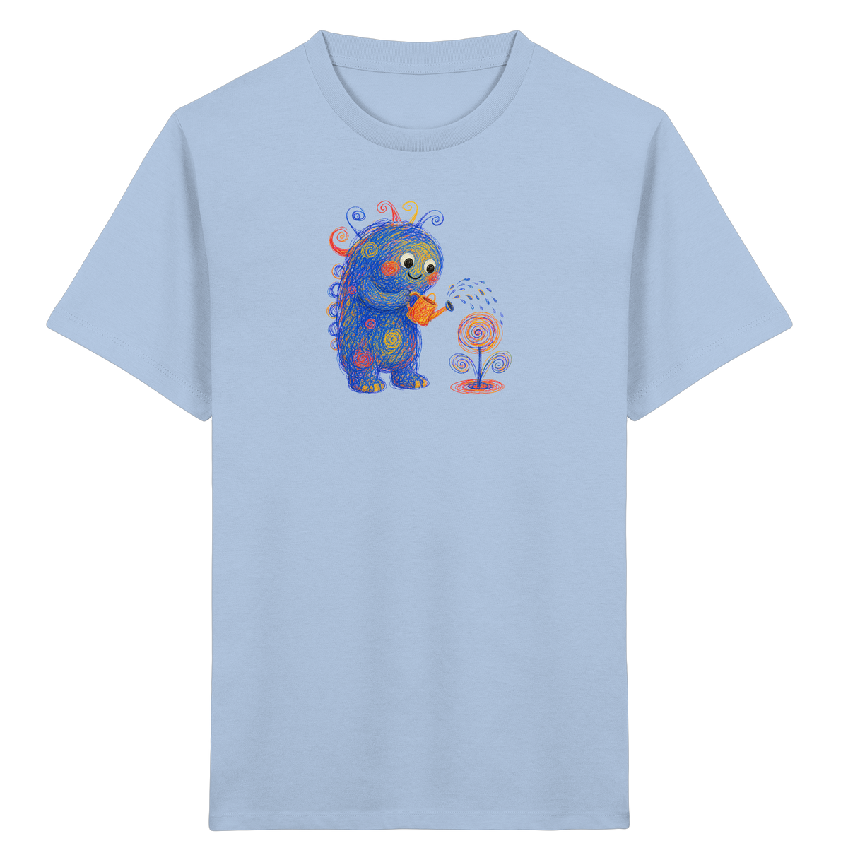 Kringelblume Monster Kinder T-Shirt - Kinder Bio T-Shirt