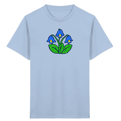 Kritzel Glockenblume Kinder Shirt - Kinder Bio T-Shirt