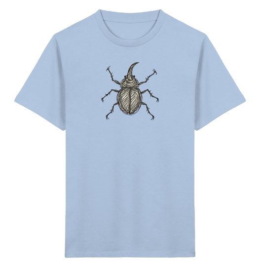 Nashornkäfer von oben - Kinder Bio T-Shirt