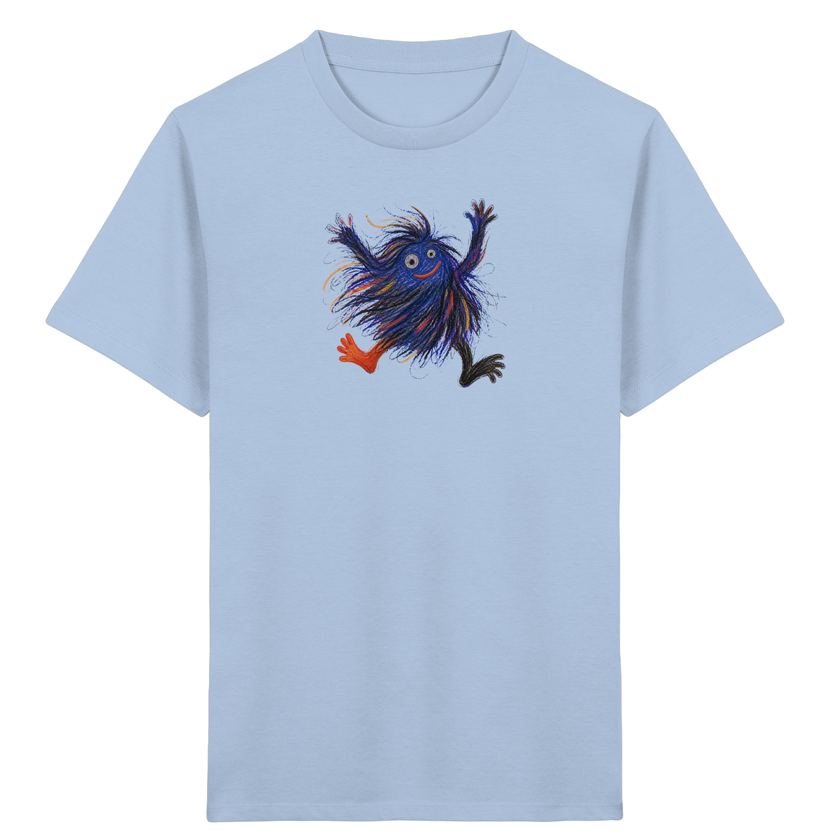 Wackelwuschel tanzt fröhlich - Kinder Bio T-Shirt