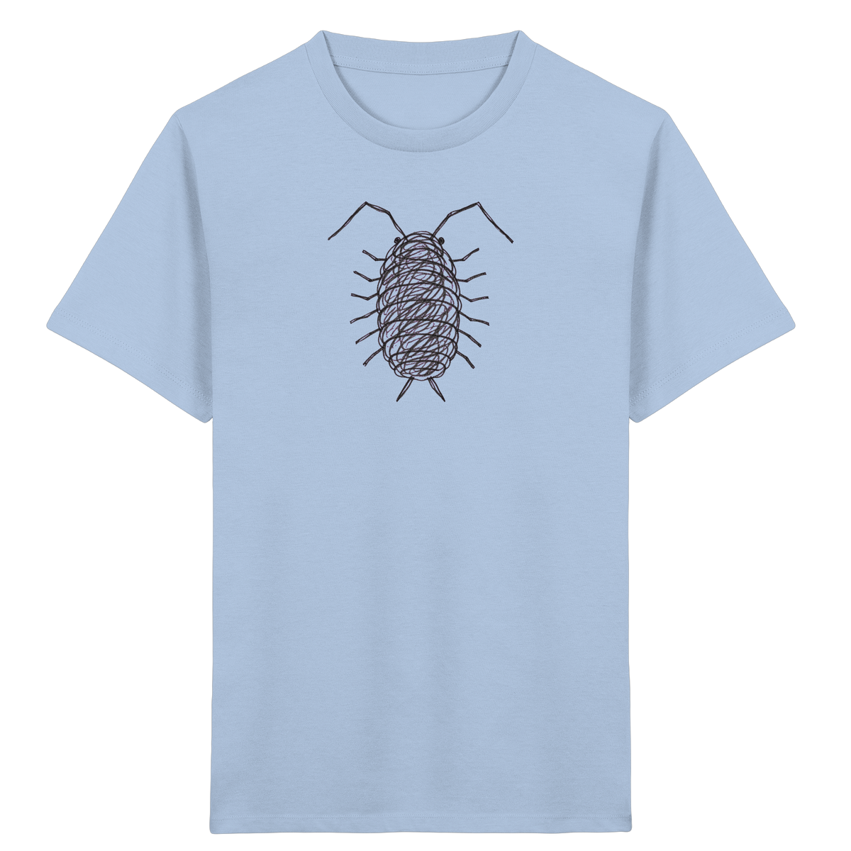 Kellerassel von oben - Kinder Bio T-Shirt