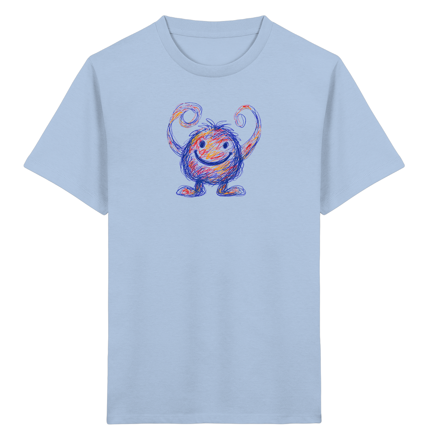 Nudelarme Kritzelmonster Shirt - Kinder Bio T-Shirt