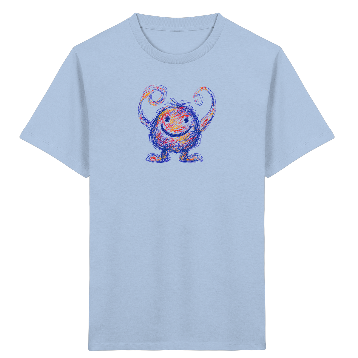 Nudelarme Kritzelmonster Shirt - Kinder Bio T-Shirt