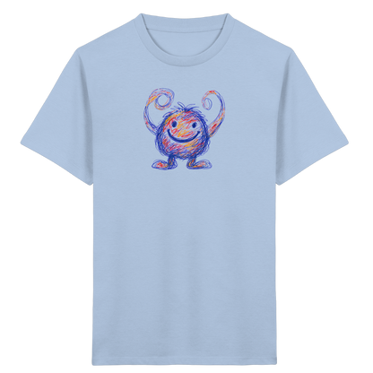 Nudelarme Kritzelmonster Shirt - Kinder Bio T-Shirt