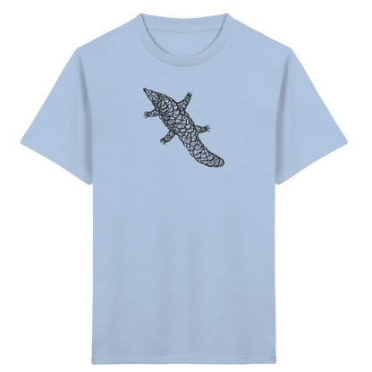 Schuppentier von oben - Kinder Bio T-Shirt
