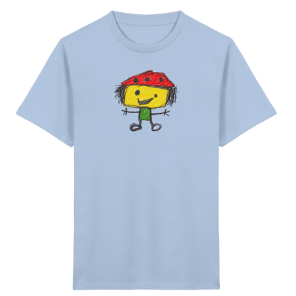 Kritzelkopf mit Tupfenhut - Kinder Bio T-Shirt