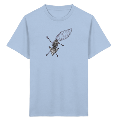 Fuchs von oben gezeichnet - Kinder Bio T-Shirt