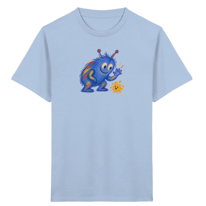 Klecksfreund Monster Kinder T-Shirt - Kinder Bio T-Shirt