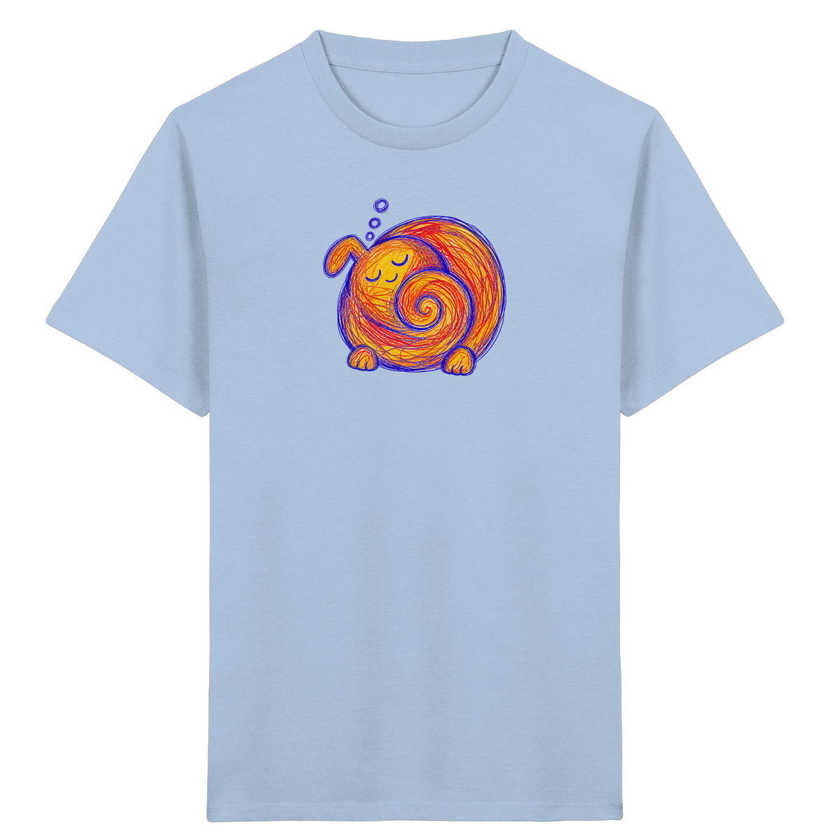 Schnarchkringel Monster Kinder Shirt - Kinder Bio T-Shirt
