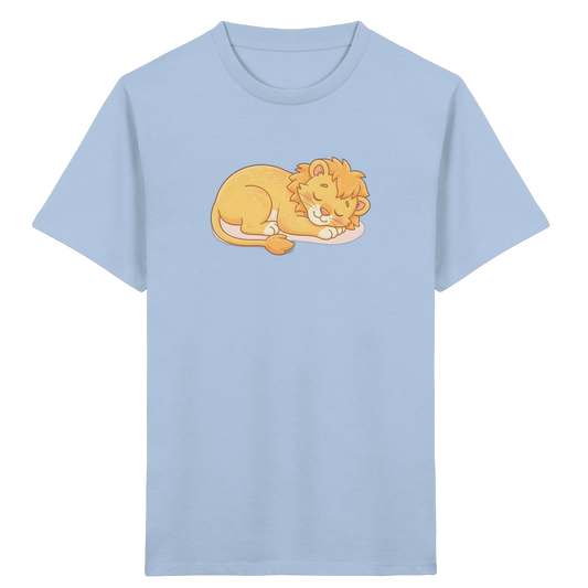 Kinder T-Shirt mit schlafendem Löwen