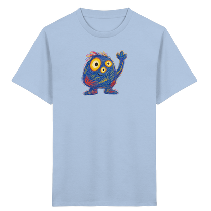 Dreiäuglein winkt fröhlich - Kinder Bio T-Shirt