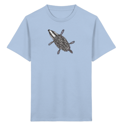 Dachs von oben - Kinder Bio T-Shirt