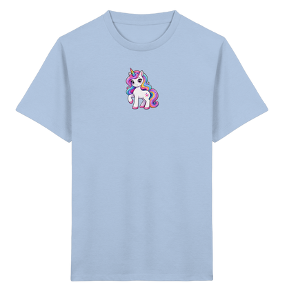 Magisches Einhorn T-Shirt mit Sternen - Kinder Bio T-Shirt