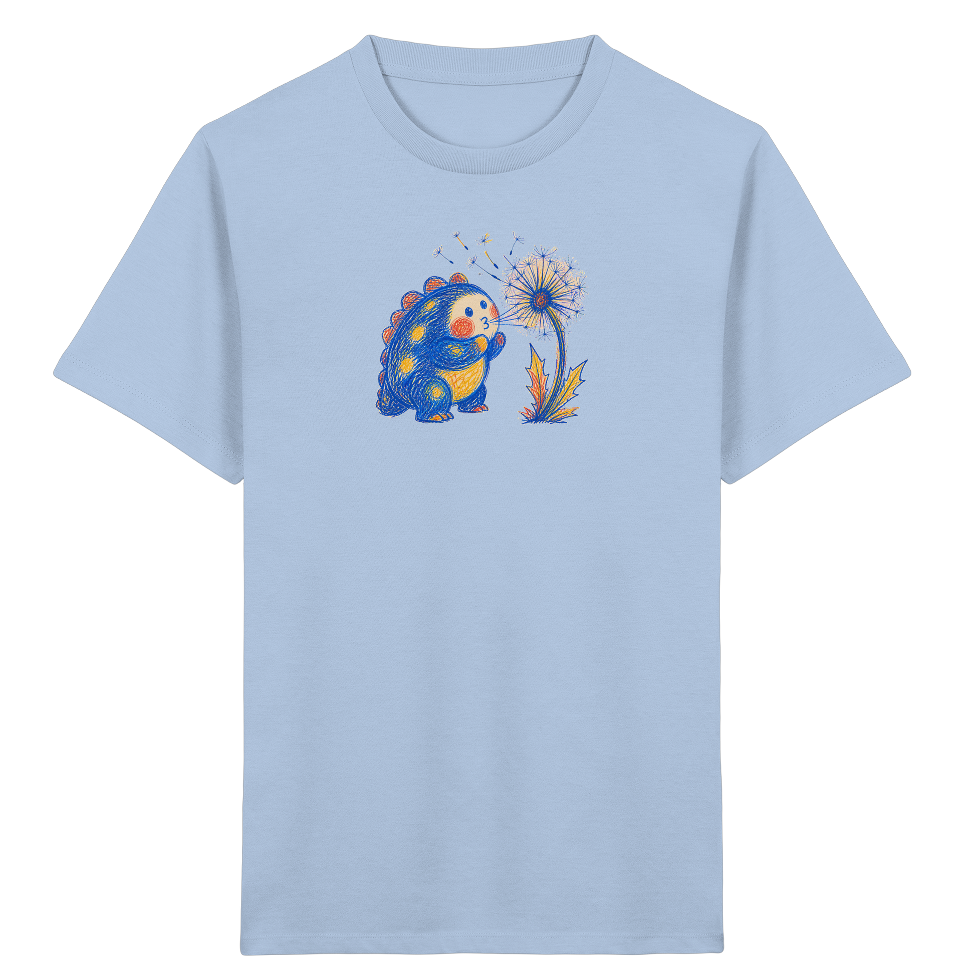 Pusteblümchen Monster Kinder Shirt - Kinder Bio T-Shirt