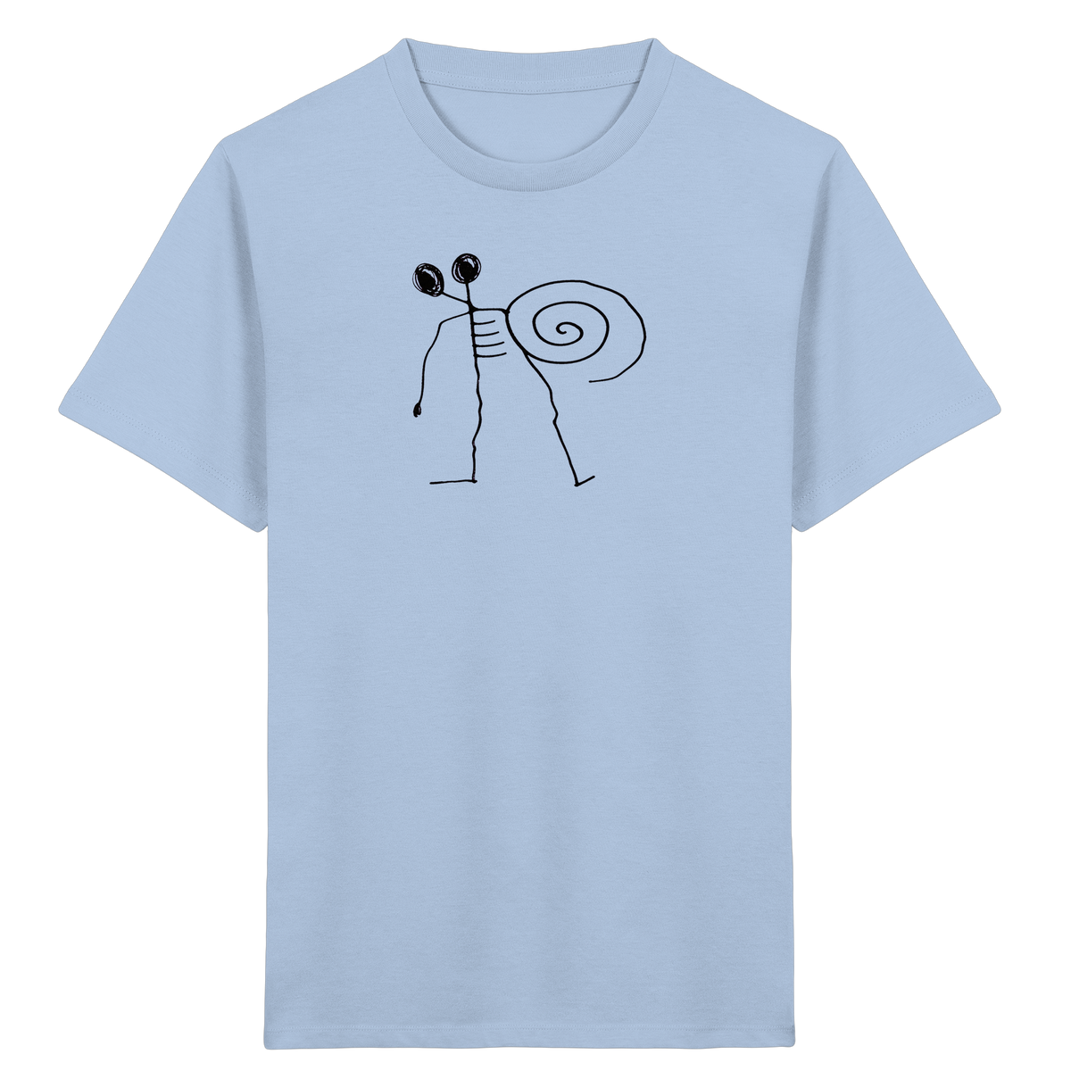 Schneckenrücken Wesen Kinder Shirt - Kinder Bio T-Shirt