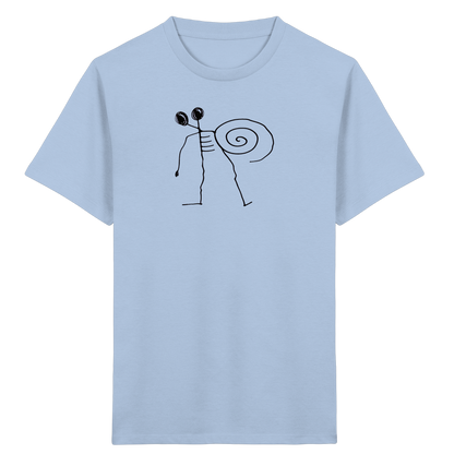 Schneckenrücken Wesen Kinder Shirt - Kinder Bio T-Shirt