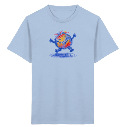 Pfützenhüpfer Kritzelmonster Kinder Shirt - Kinder Bio T-Shirt