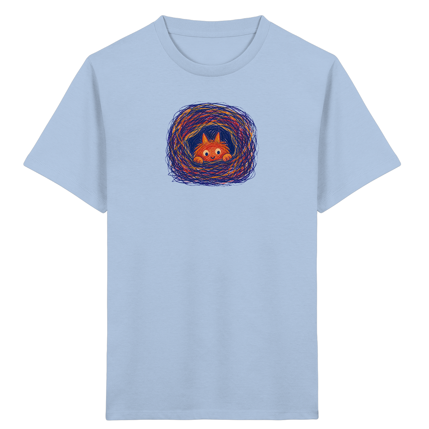 Kuschelhöhle Monster Kinder Shirt - Kinder Bio T-Shirt