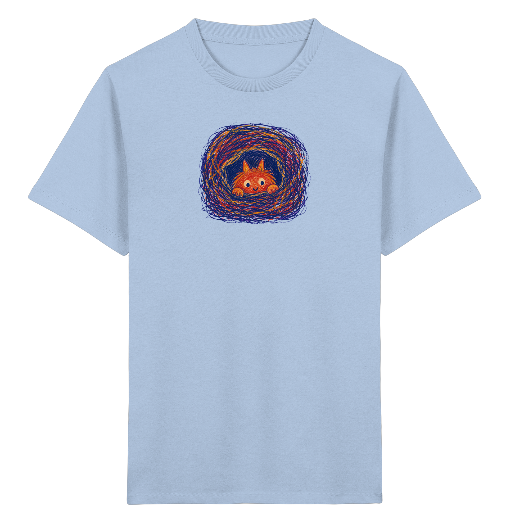 Kuschelhöhle Monster Kinder Shirt - Kinder Bio T-Shirt