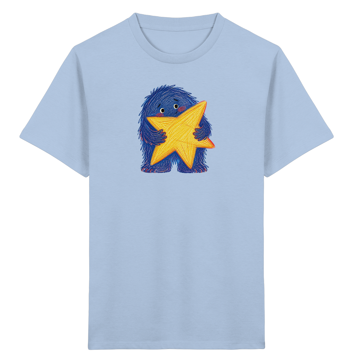 Sternensammler Monster Kinder Shirt - Kinder Bio T-Shirt
