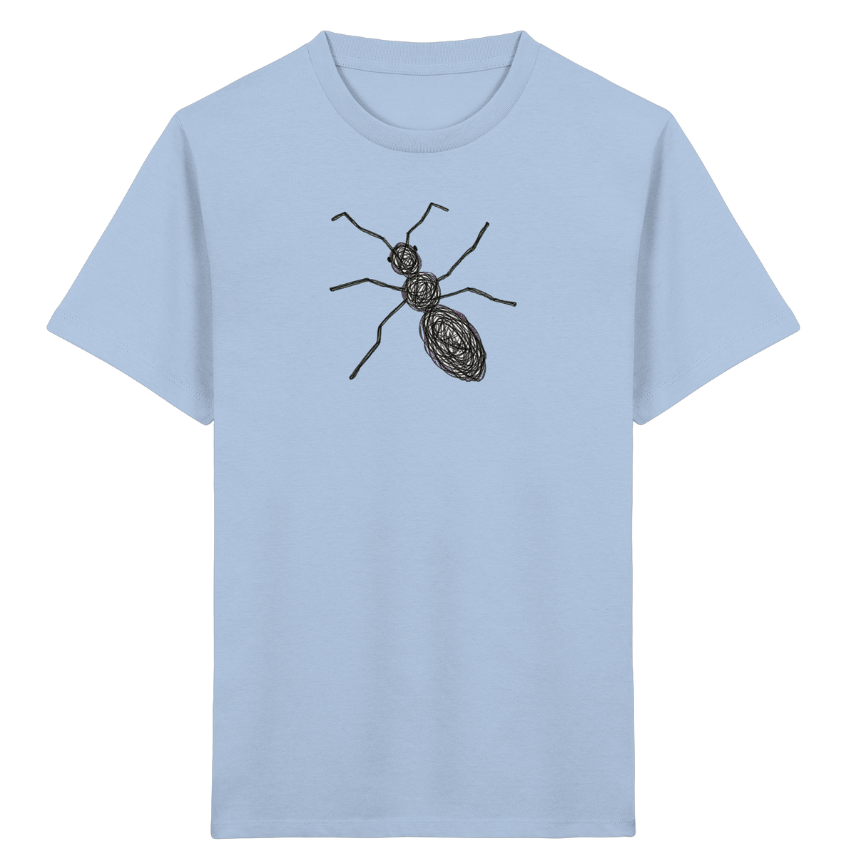 Ameise von oben - Kinder Bio T-Shirt