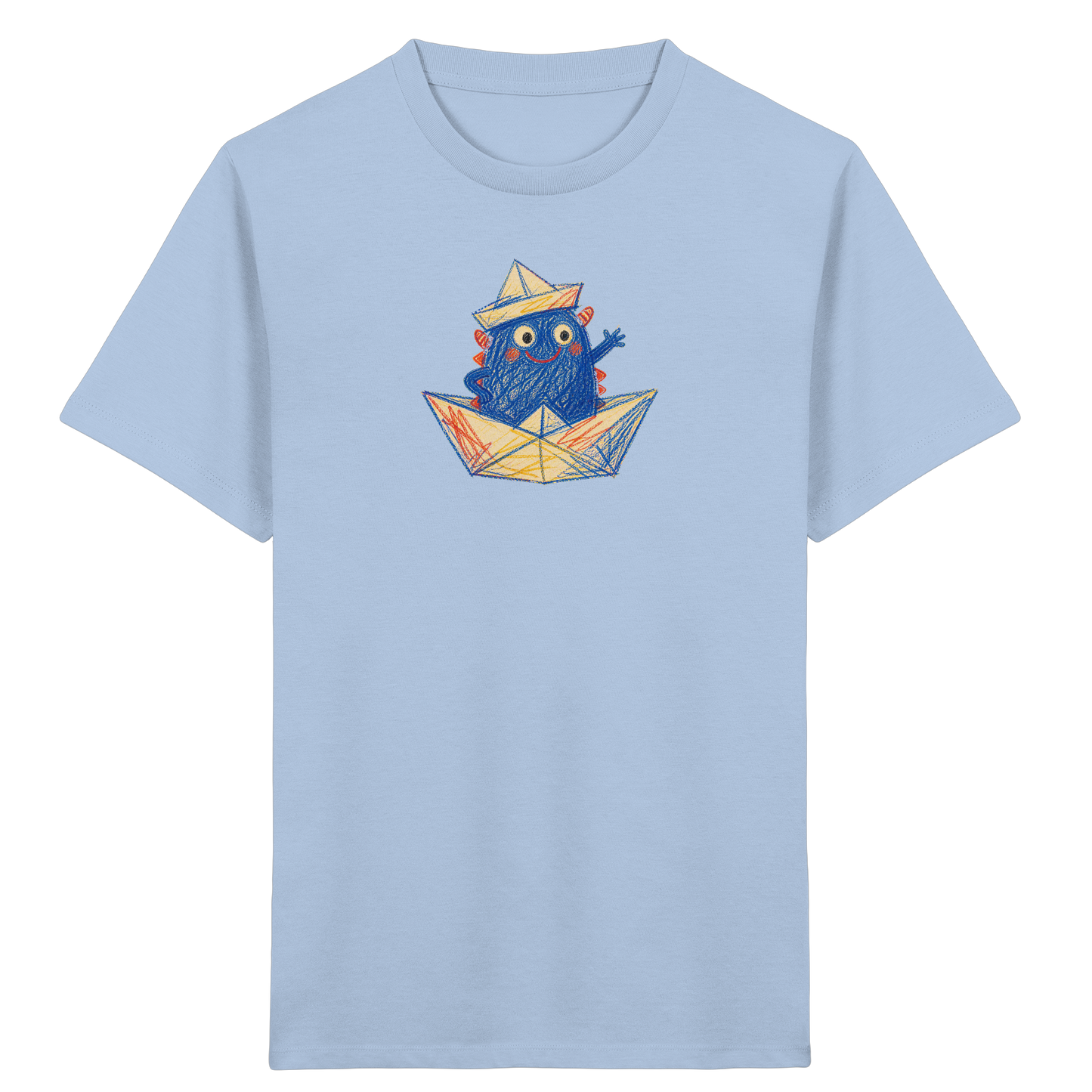 Kleiner Kapitän Monster - Kinder Bio T-Shirt
