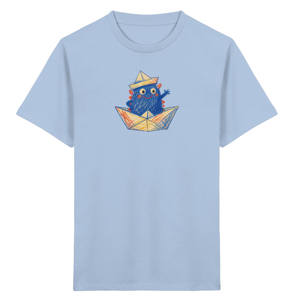 Kleiner Kapitän Monster - Kinder Bio T-Shirt