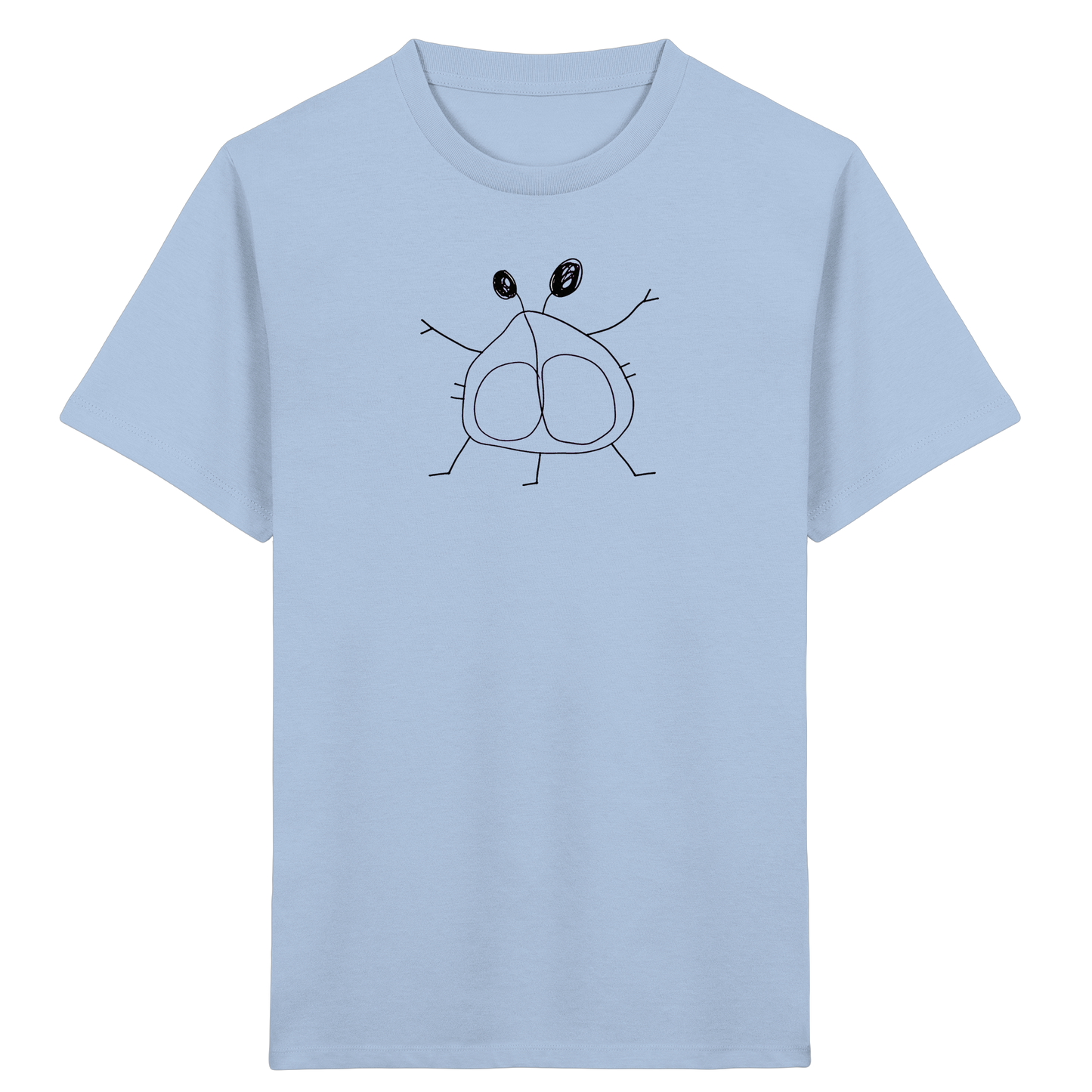 Kinder T-Shirt – Breites Doppelbauch Kreiswesen