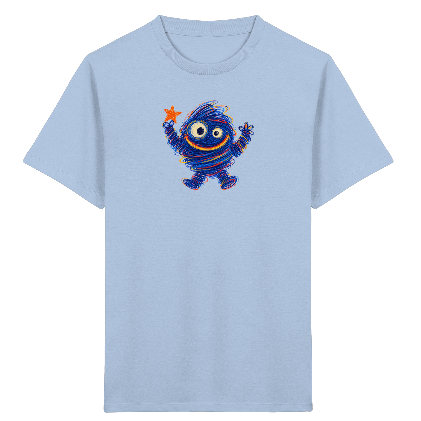 Kuschelsturm Kritzelmonster Shirt - Kinder Bio T-Shirt