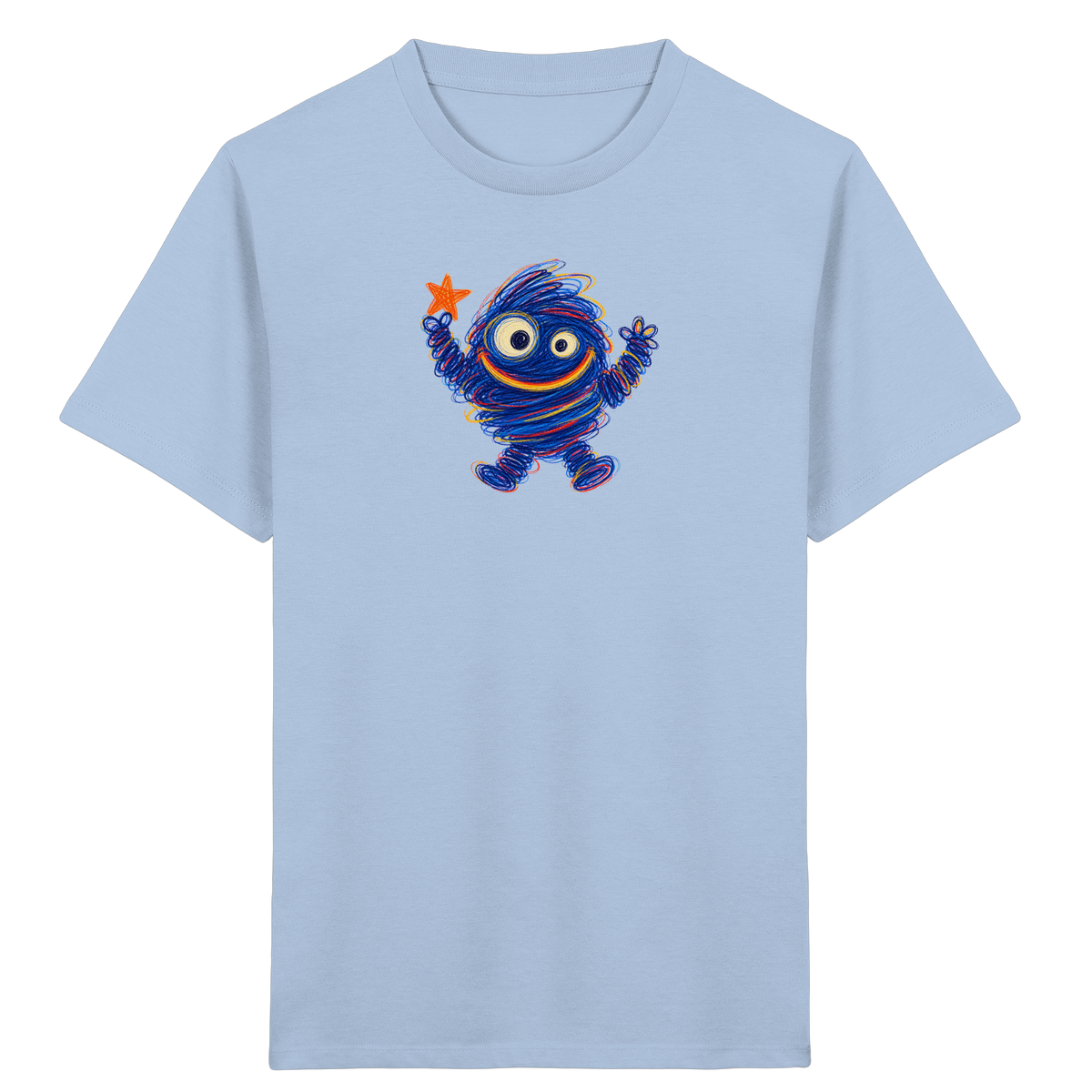 Kuschelsturm Kritzelmonster Shirt - Kinder Bio T-Shirt