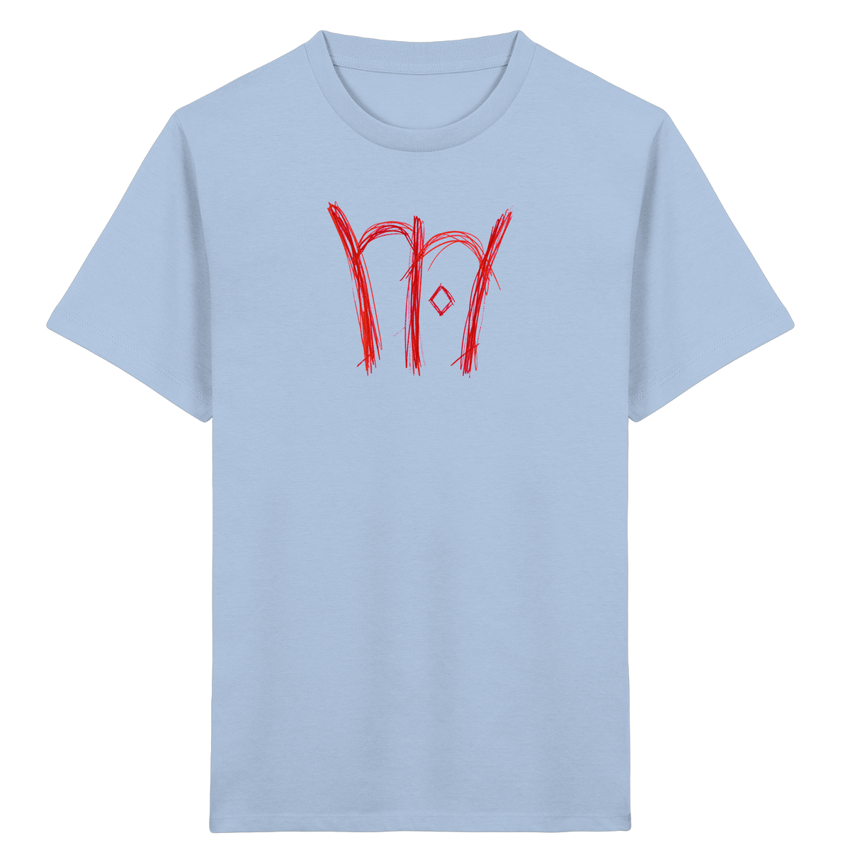 Dunkelrotes Wackeltor Kinder T-Shirt - Kinder Bio T-Shirt