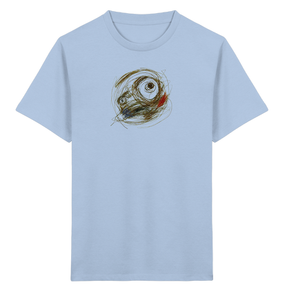 Cooles Monster T-Shirt im Scribble-Look - Kinder Bio T-Shirt