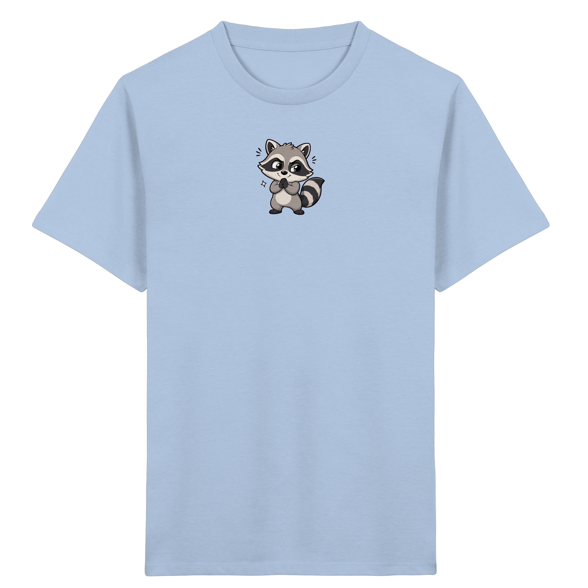 Kinder T-Shirt Waschbär mit Sternchen