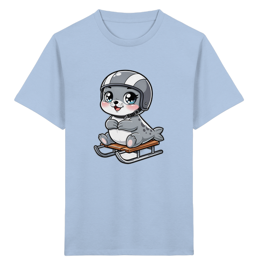 Robbe auf Schlitten: Abenteuer T-Shirt
