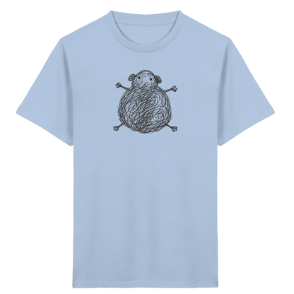 Meerschweinchen von oben - Kinder Bio T-Shirt