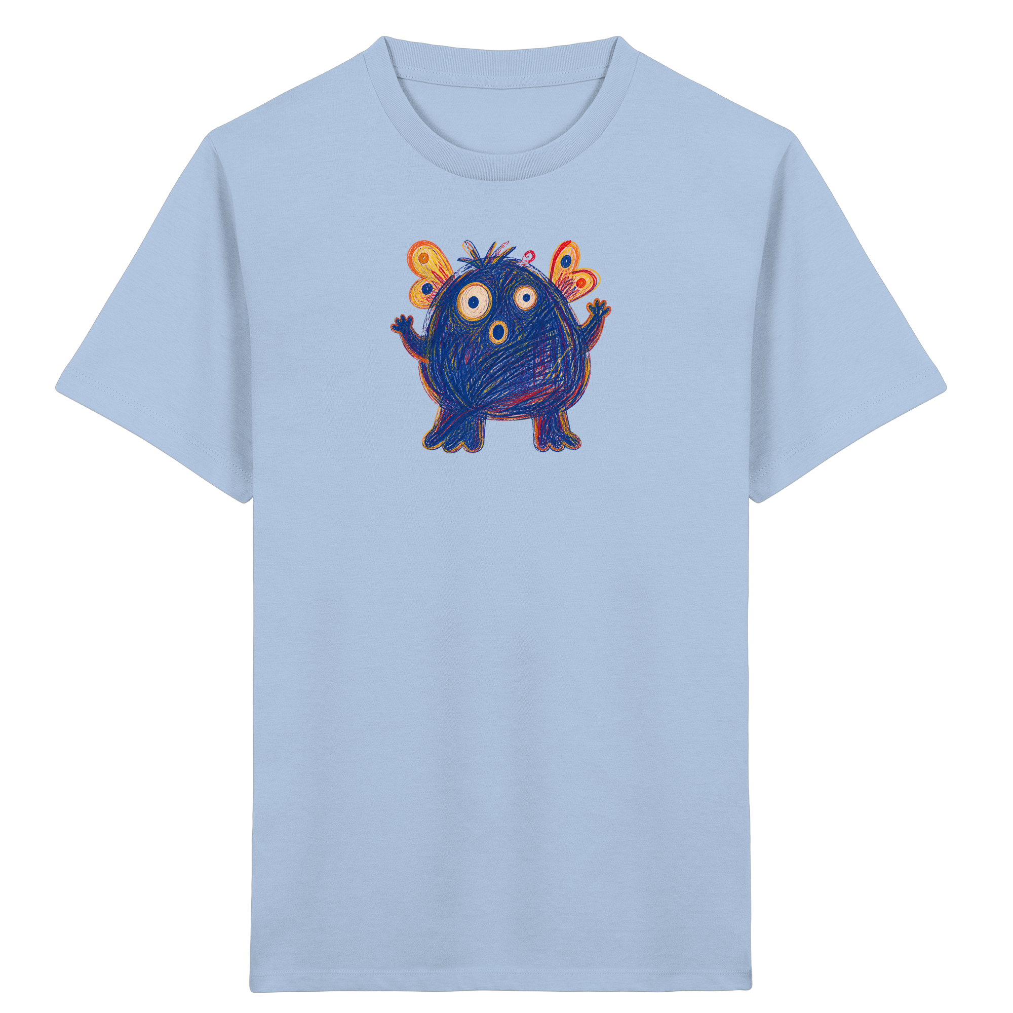 Kinder T-Shirt – Flatterflauschi mit Flügeln
