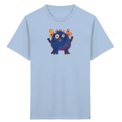Flatterflauschi mit kleinen Flügeln - Kinder Bio T-Shirt