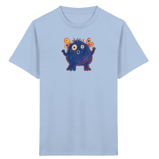 Flatterflauschi mit kleinen Flügeln - Kinder Bio T-Shirt