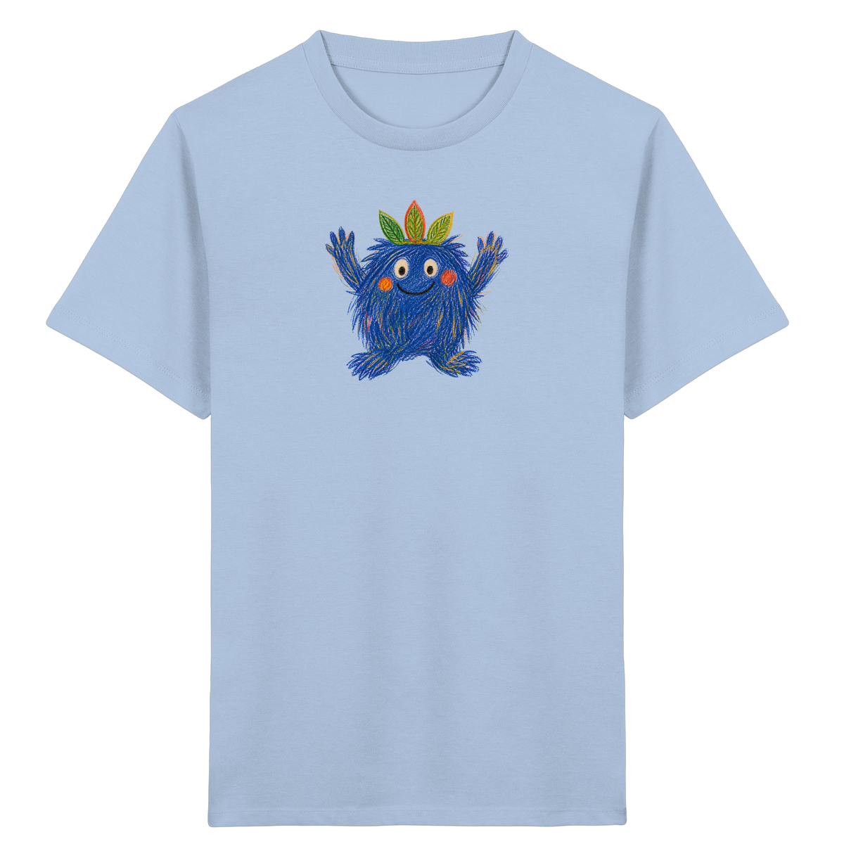 Blätterzottel Kinder Monster Shirt - Kinder Bio T-Shirt