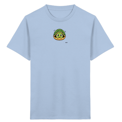 Schüchterne Schildkröte: Kuscheliges T-Shirt für Kinder - Kinder Bio T-Shirt