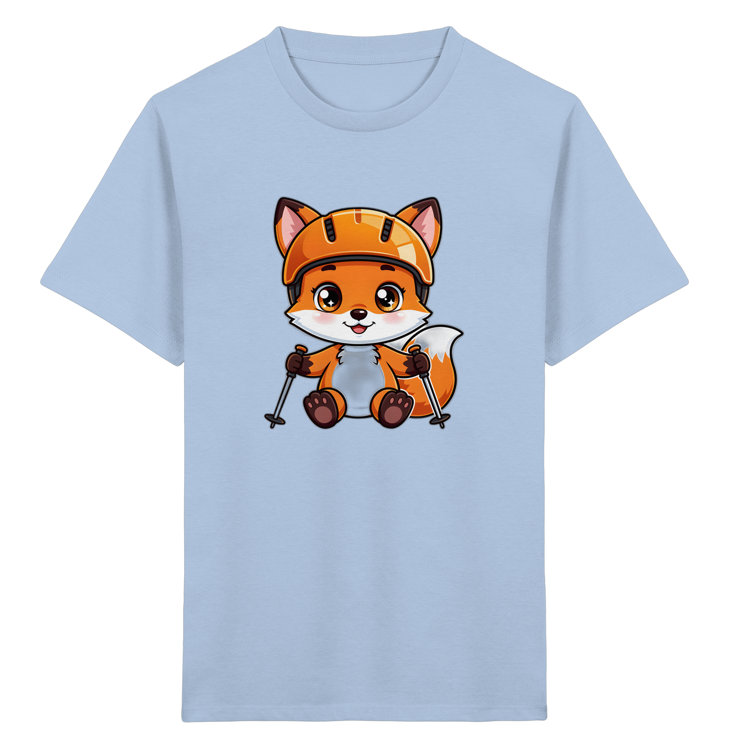 Fuchs-Ski-Abenteuer: Dein Winter-T-Shirt
