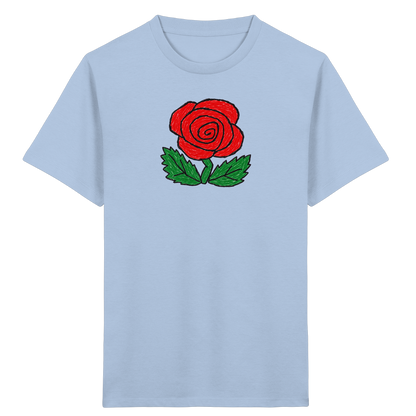 Kritzel-Rose Kinder T-Shirt - Kinder Bio T-Shirt